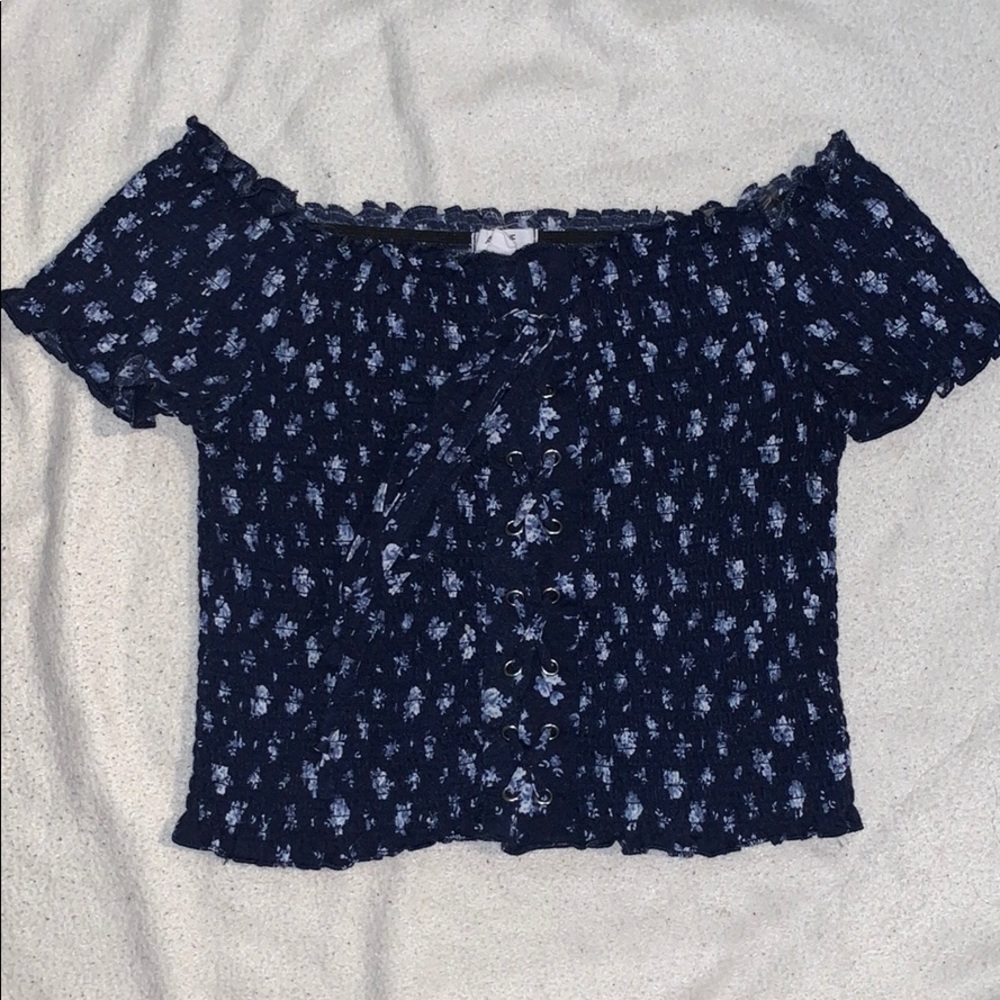 Floral crop top